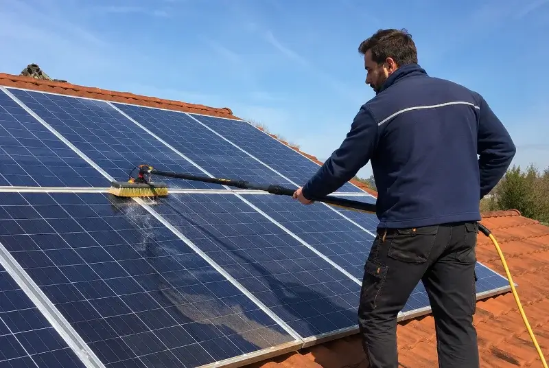 Nettoyage et entretien de panneaux solaires à Kergrist
